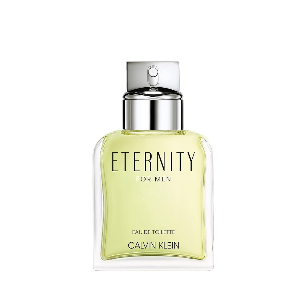 Calvin Klein Eternity for Men Eau de Toilette bottle on a white background